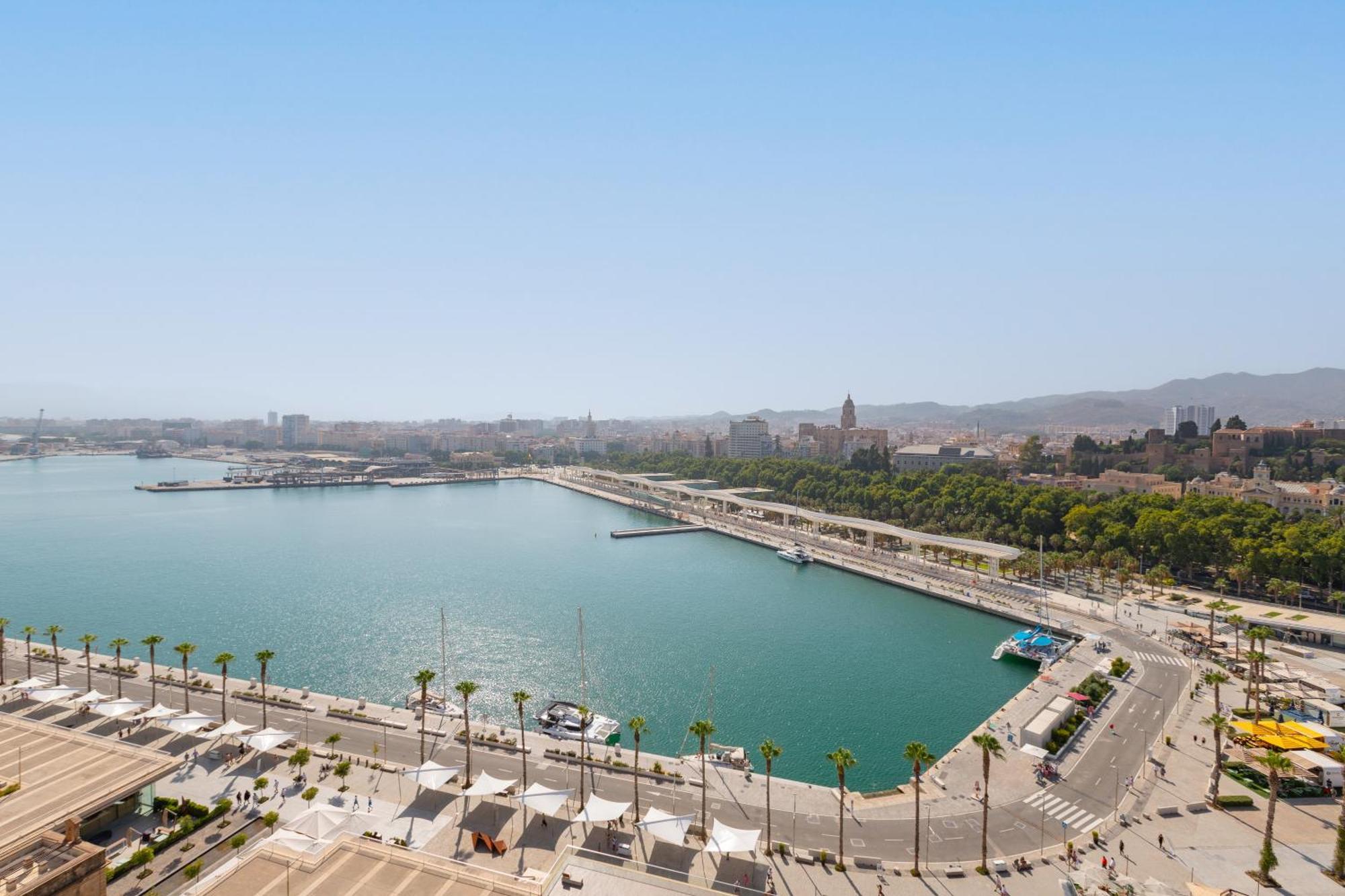 Luxury Beach/Port Apartment Malaga Luaran gambar