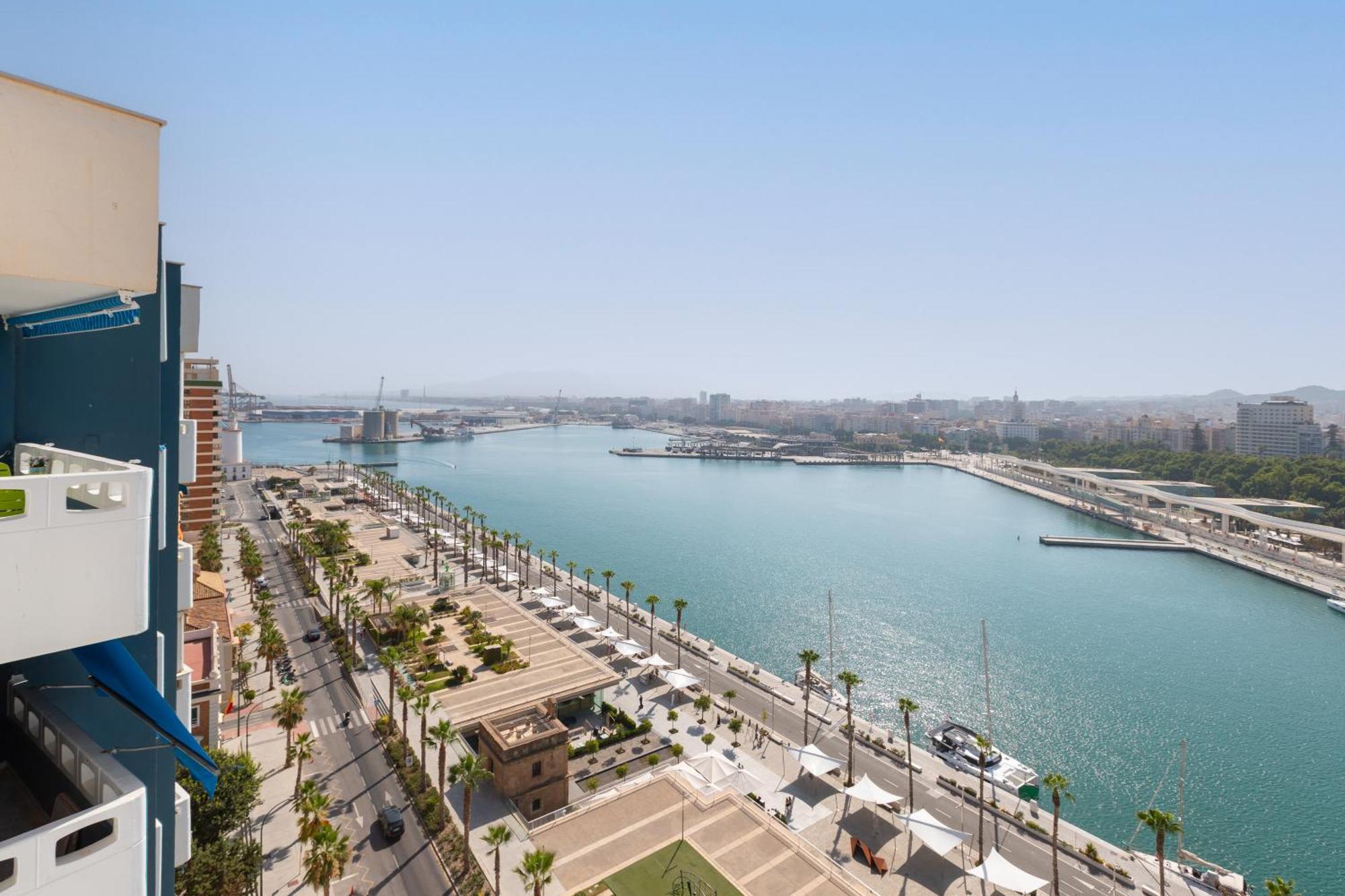 Luxury Beach/Port Apartment Malaga Luaran gambar